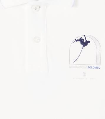 Cotton polo shirt | Brunello Cucinelli Kids