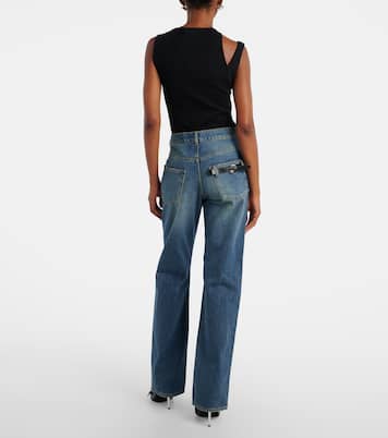 Mid-rise straight jeans | Coperni