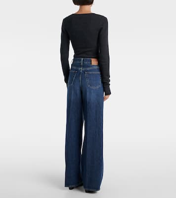 High-rise wide-leg jeans | Toteme