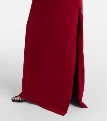Rosina one-shoulder crêpe gown | Proenza Schouler