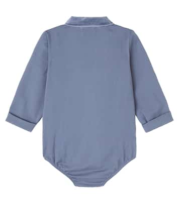Baby Matsel cotton twill onesie | Donsje