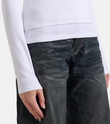 Longsleeve aus einem Baumwollgemisch | Acne Studios