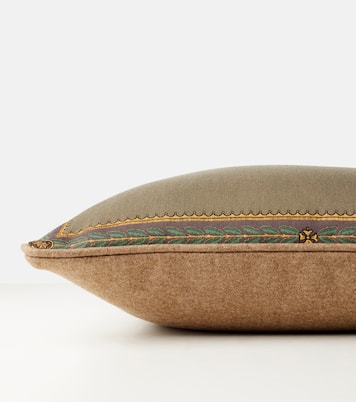 Coussin Herald brodé en coton mélangé | Etro