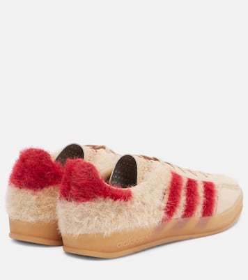 Gazelle Indoor suede-trimmed sneakers | Adidas