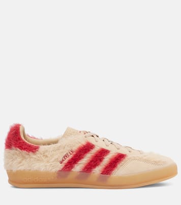 Gazelle Indoor suede-trimmed sneakers | Adidas
