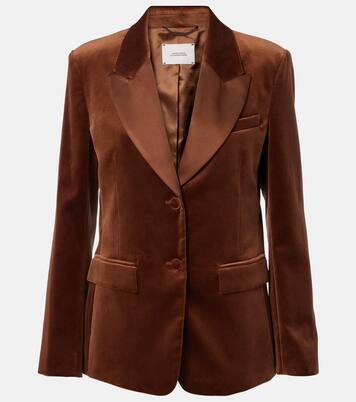 Elegance Softness velvet blazer | Dorothee Schumacher
