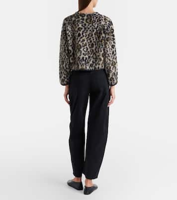 Tribeca cotton twill barrel-leg pants | Nili Lotan