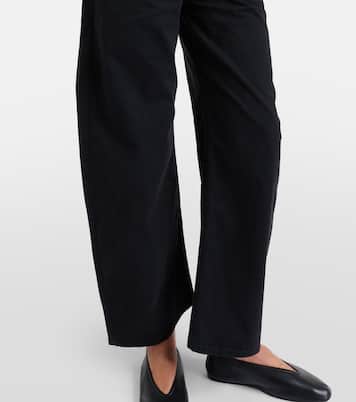 Tribeca cotton twill barrel-leg pants | Nili Lotan