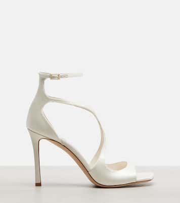 Azia 95 satin sandals | Jimmy Choo