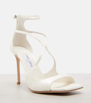 Azia 95 satin sandals | Jimmy Choo