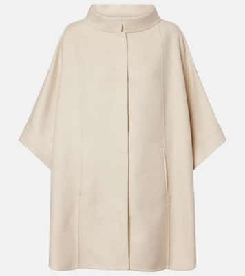 Cape Salzburg en cachemire et cuir | Loro Piana