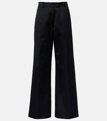 Brickell satin wide-leg pants | The Frankie Shop