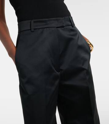 Brickell satin wide-leg pants | The Frankie Shop