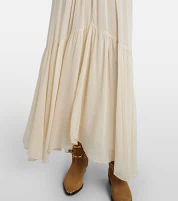 Briane gathered muslin maxi dress | Marant Etoile