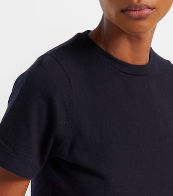 T-Shirt Tina aus Baumwolle und Kaschmir | Extreme Cashmere