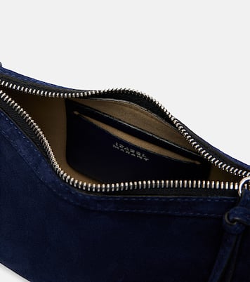Schultertasche Oskan Moon aus Veloursleder | Isabel Marant