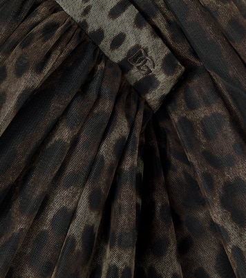 Bedruckter Rock aus Tüll | Dolce&Gabbana Kids