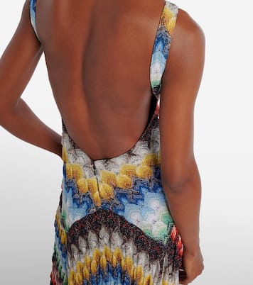 Maxikleid aus Häkelstrick | Missoni