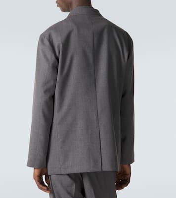 Blazer aus Kaschmirpopeline | Auralee