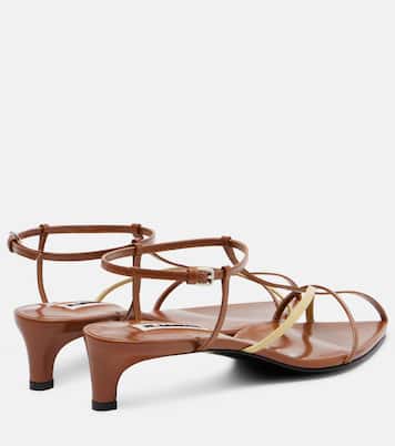 35 leather sandals | Jil Sander