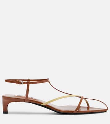 35 leather sandals | Jil Sander