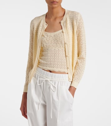 Nadille pointelle scalloped top | Dôen
