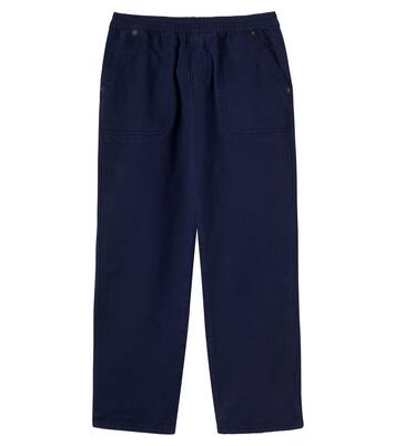 Matcha cotton and linen pants | Bonton