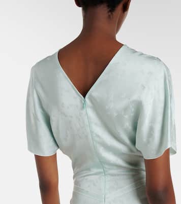 Midikleid aus Jacquard | Victoria Beckham