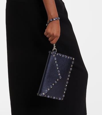 Rockstud Medium leather pouch | Valentino Garavani