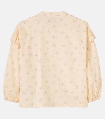 Bedruckte Bluse Gerda aus Baumwolle | Wheat