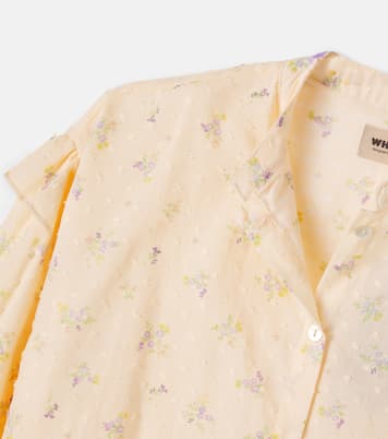 Bedruckte Bluse Gerda aus Baumwolle | Wheat