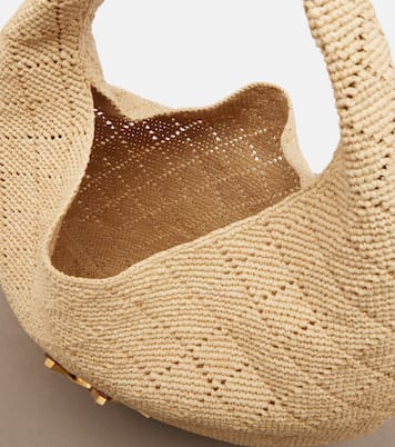 Bolso al hombro Icare de rafia | Saint Laurent