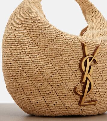Bolso al hombro Icare de rafia | Saint Laurent