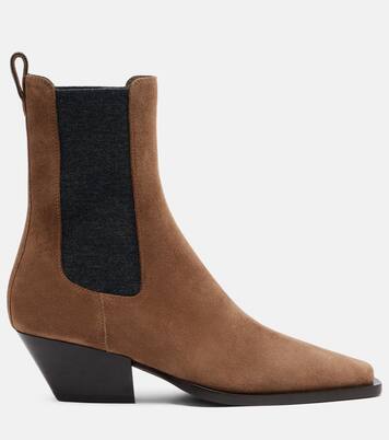 Monili suede Chelsea boots | Brunello Cucinelli