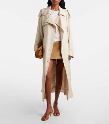 Hera cotton twill miniskirt | The Frankie Shop