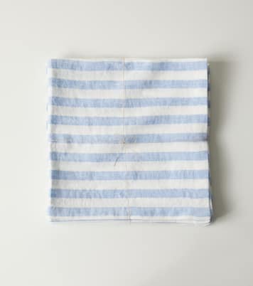 条纹亚麻餐巾四件套 | Once Milano