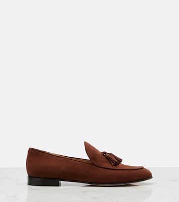 Tasseled suede loafers | Gianvito Rossi
