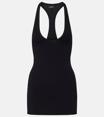 Crêpe jersey minidress | Gucci