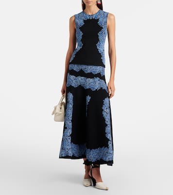Jupe midi Alessia en maille jacquard | Ulla Johnson
