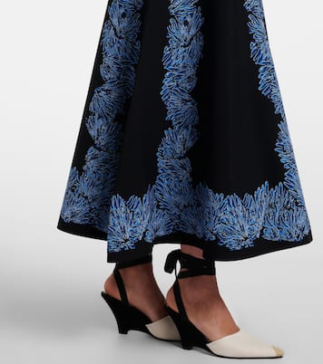 Jupe midi Alessia en maille jacquard | Ulla Johnson
