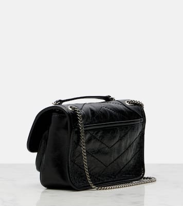 Niki Mini leather shoulder bag | Saint Laurent