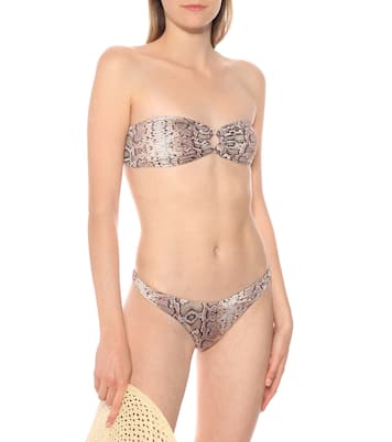 Culotte de bikini Selvaggia imprimée | Reina Olga