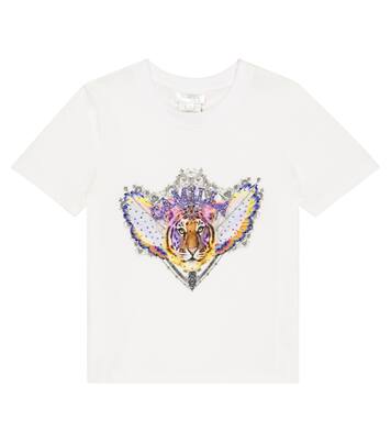 Embellished printed cotton T-shirt | Camilla Kids