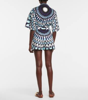 Printed cotton shorts | Valentino