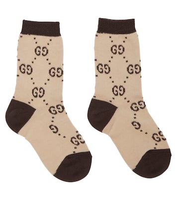 Baby GG cotton-blend socks | Gucci Kids