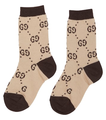 Baby GG cotton-blend socks | Gucci Kids