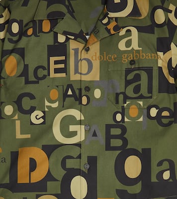 Bedrucktes Hemd aus Baumwolle | Dolce&Gabbana Kids