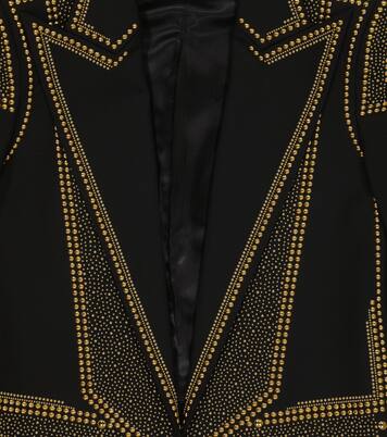 Veste en laine mélangée à ornements | Balmain Kids