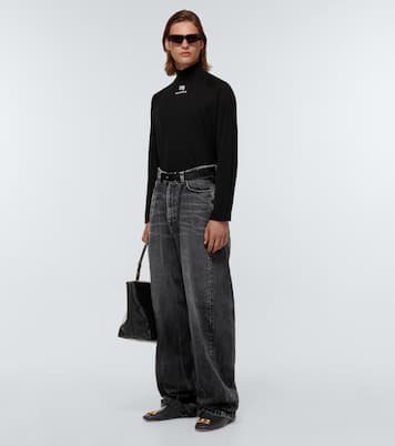 Slippers Cosy BB de piel | Balenciaga