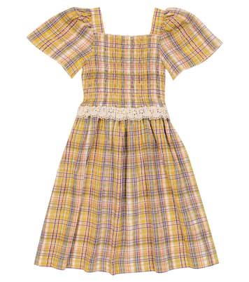 Andrea checked seersucker dress | The New Society